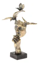 Comprar Escultura De Resina Estatua Arte Abstracto Artesanía
