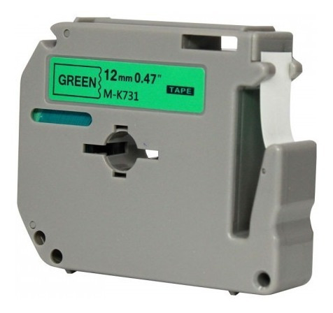 Fita Compativel P/ Uso Rotulador M-731 Mk731 M-k731 Pt-80