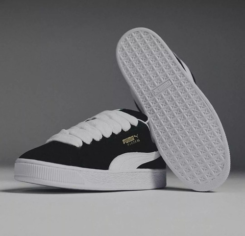 Puma Suede Negro Xl | Unisx Nuevo Y En Caja