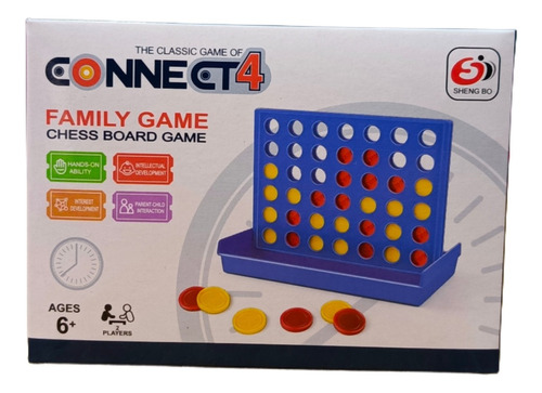 Juego De Mesa Gaming Clásico Conecta 4