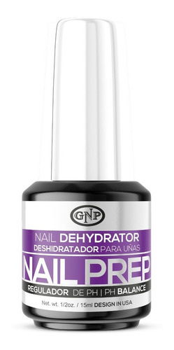 Nail Prep Gnp 15ml. Deshidratador, Regulador De Ph