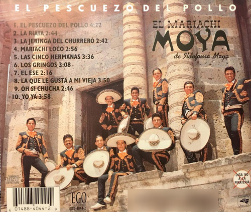 Cd El Mariachi Moya El Pescuezo Del Pollo | MercadoLibre