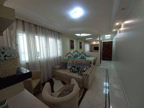 Imagem 2 de 30 de Apartamento Sem Condomínio Com 03 Quartos (01 Suíte ) Planejados, Fino Acabamento, 02 Vagas Cobertas À Venda, 86 M² - Campestre - Santo André/sp - Ap2351