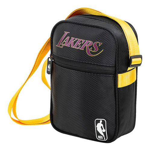 Morral Nba Unisex 0025 Grid Color Negro