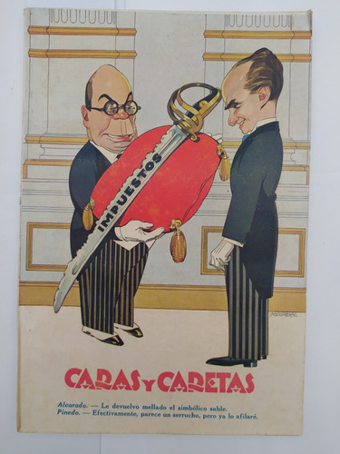 Revista Caras Y Caretas 1873 Fútbol 1934 Zola Nelly Omar 
