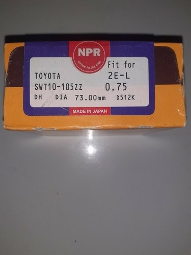 Anillos Npr Original Toyota Starlet 0.75