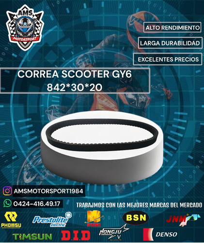 Correa Scooter Gy6 842/30-20