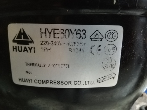 Motor Compresor De Refrigeradora