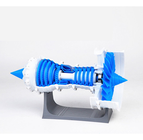 Motor Aero Turbo Fan Engine Modelo De Motor Pneumático Elétr