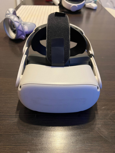 Lentes Oculus Meta Quest 2 128gb Vr Correa Y Bateria Extra Blanco (Usado)