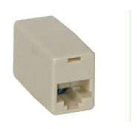 Imagen 1 de 3 de C2g / Cables To Go Rj11 Acoplador En Linea Cruzado Mod