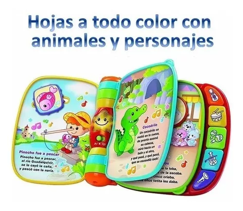 Libro Musical Para Bebé Vtech Mis Primeras Canciones