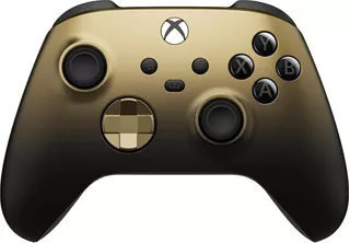 Controle joystick sem fio Microsoft Xbox Xbox wireless controller Gold Shadow dourado