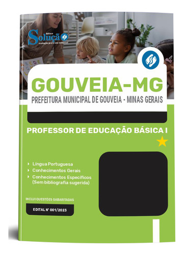 Apostila Gouveia Mg 2024 Professor De Educação Básica I - Editora Solução