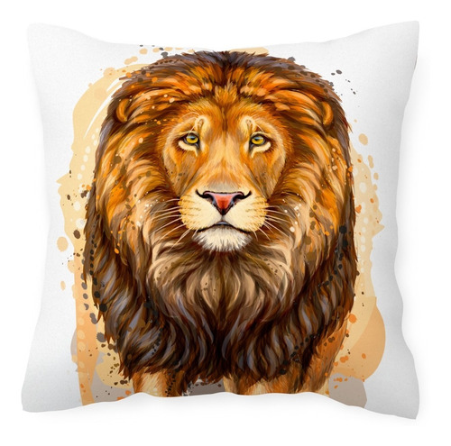 Cojín Arg Almohada Cojin Rostro León Manchas