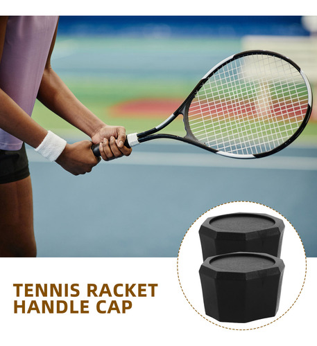 Protector De Mango De Raqueta De Tenis, 2 Unidades, Tapón De