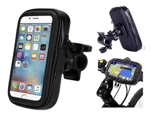 Soporte Para Celular Moto Bicicleta Impermeable Tactil 360°