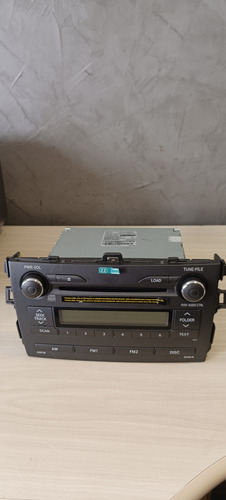 Radio Cd Toyota Corolla Original 2009/2010 (Usado)