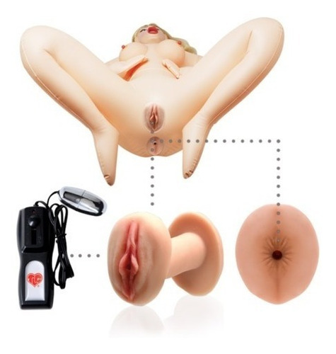 Muñeca Inflable Con Vibrador - Love Doll - Sexshop Ofertas