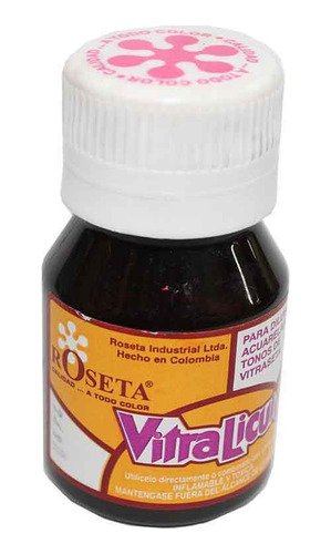 Pintura Vitraseta Metalizadas Roseta 30ml X3 Unidades