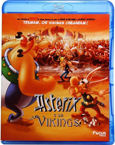 Blu-ray Asterix E Os Vikings - Animação Desenho