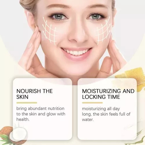De Bálsamo De Sebo De Res Batido Y Miel, Crema Facial Con ×3