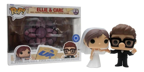 Pop! Disney Up Ellie & Carl Wedding 2-pack