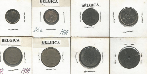 Monedas De Coleccion Belgica 