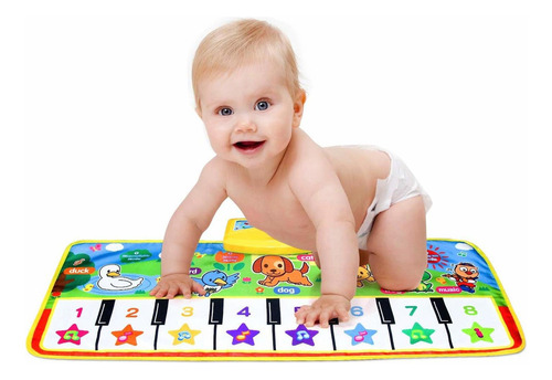 Teclado Interactivo Piano Mat Niños Musical Piso Baile Ester