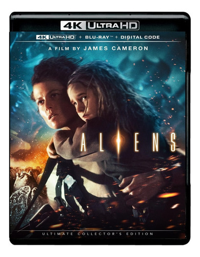 Aliens El Regreso 1986 Pelicula 4k Ultra Hd + Blu-ray