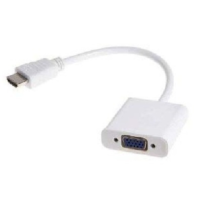 Dtc - B-robotix - Convertidor Hdmi Macho A Vga Hembra Blanco