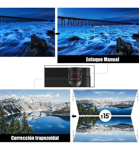 Imagen 8 de 8 de Proyector Profesional Streamvox Led 3500 Lumens 1080p