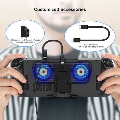 Y Ventilador De Refrigeración Oled Para Steam Deck/nintendo