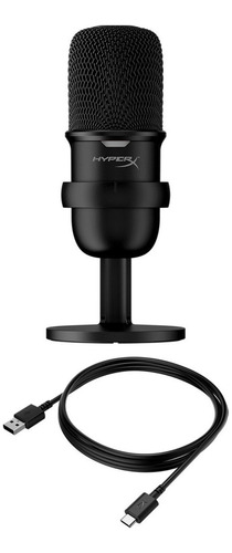 Microfono Streaming Hyperx Solocast Usb Pc Ps4 Mac Soporte