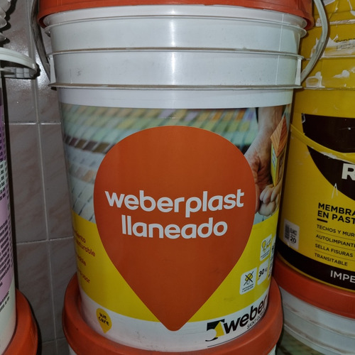 Revestimiento Acrílico Texturado Weberplast Llaneado X 30kg