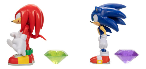 Sonic The Hedgehog Sonic 4 Figura 2 Pack Modern Sonic And Mo