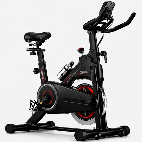Bicicleta Ergométrica Spinning 8kg Silenciosa, Até 130kg Preto