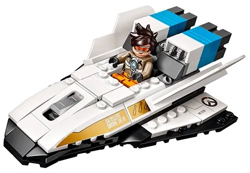 Lego Overwatch Tracer contra Widowmaker 75970 129 piezas