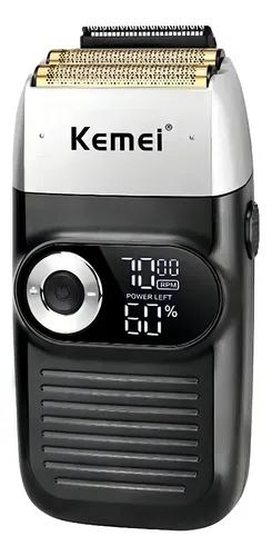 comprar Afeitadora Barbeador Kemei Km-2026 Pret 110v\u002F240v Negra 220v
