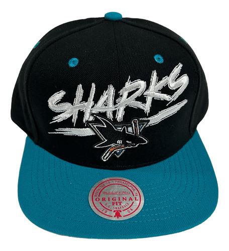 Gorra Mitchell And Ness Nhl Transcript Vnttg Sharks