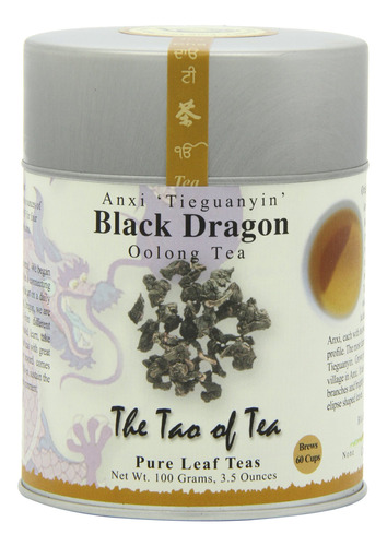 T&eacute; Negro The Tao Of Tea De Oolong El Drag&oacute;n Ne