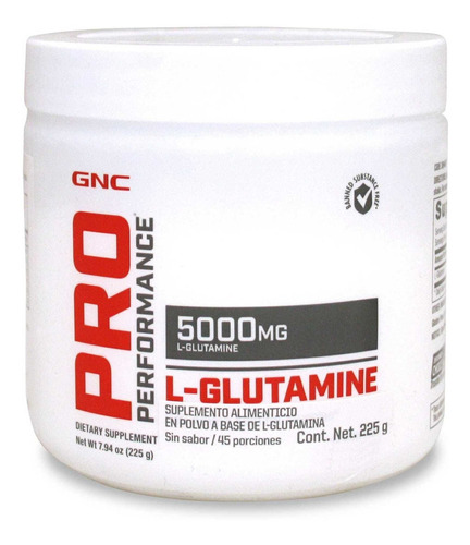 Gnc Pro Performance L-glutamina 5000 Mg