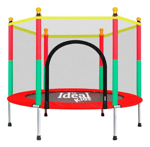 Cama Elástica Trampolín 183 Cobertor +red Lo Ideal Kids