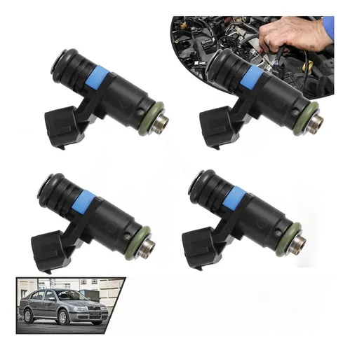4pcs Inyectores De Combustible For Skoda Octavia 2004-2008