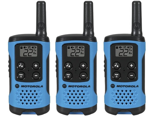 Walkie Talkie Handy Motorola T100tp Trio Alerta Bateria Baja