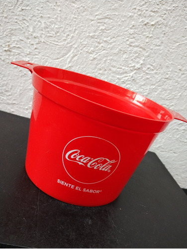 Contenedor Cubetita Hielera Coca Cola Promocional Original