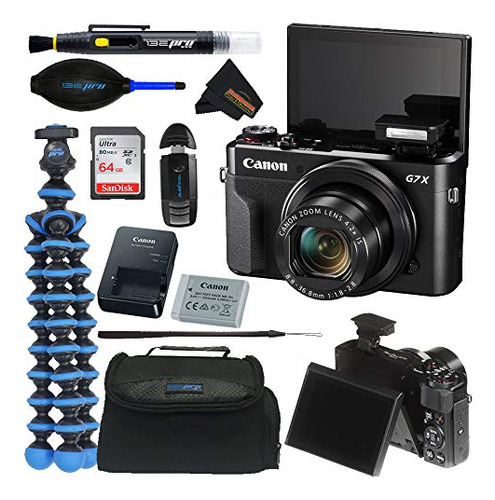 Canon Powershot G7 Mark 2 Camara Digital 64gb Memoria Sd