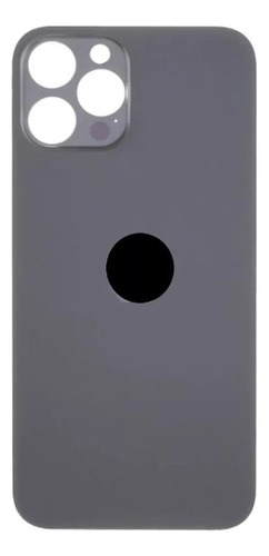 Tapa Trasera Compatible Con iPhone 12 Pro Max Color Gris 