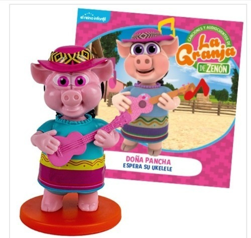 Audiocuento - Granja De Zenon - Doña Pancha - Libro + Figura