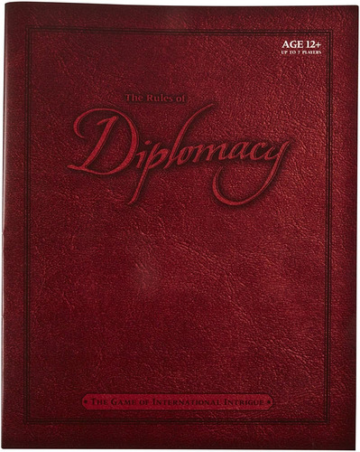 Juego tabú cooperativo Avalon Hill Diplomacy de Hasbro Gaming